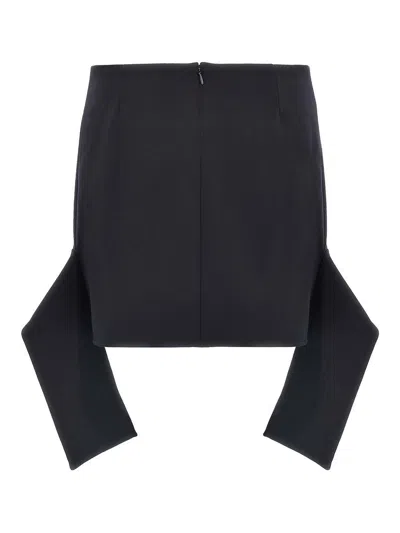 Courrèges Belted Mini Skirt