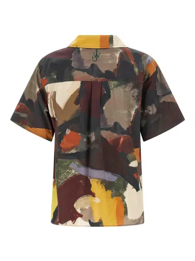 Jw Anderson J.w.anderson Abstract Print Shirt