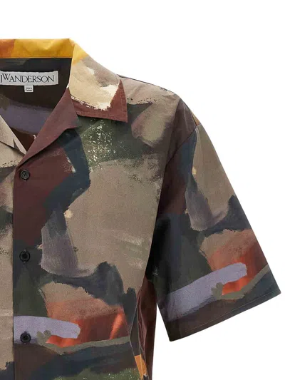 Jw Anderson J.w.anderson Abstract Print Shirt