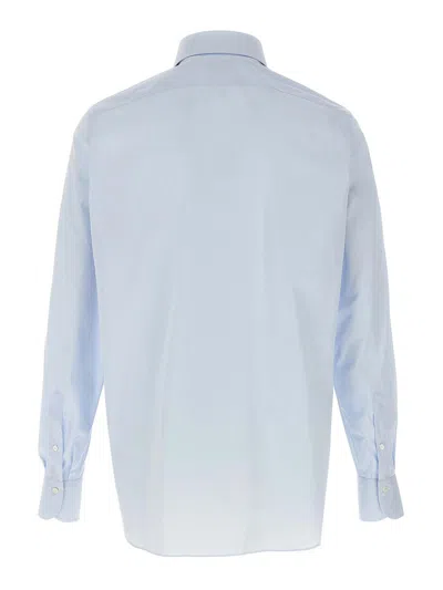 Finamore 1925 Napoli Shirt In Blue