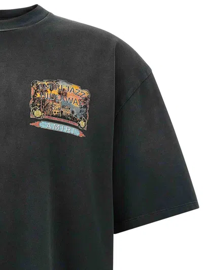 Amiri Jazz Hideaway Printed T-shirt In Black