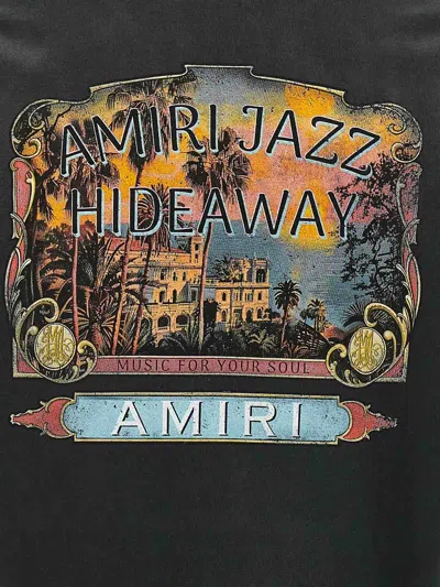 Amiri Jazz Hideaway Printed T-shirt In Black