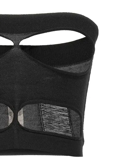 Rick Owens Bandeau Top Featuring Cut-out Design