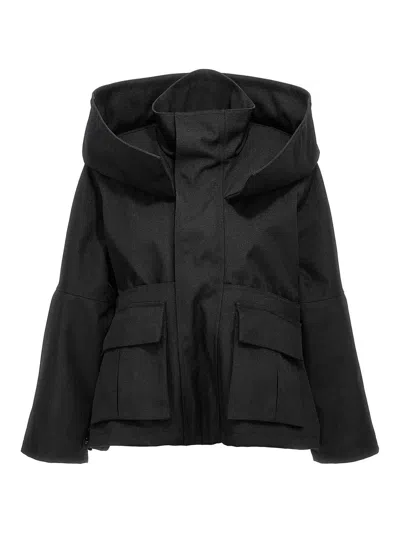 Balenciaga Canvas Oversized Jacket With Quilted Lining