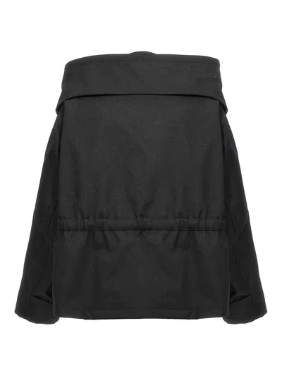 Balenciaga Canvas Oversized Jacket With Quilted Lining