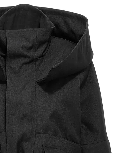Balenciaga Canvas Oversized Jacket With Quilted Lining
