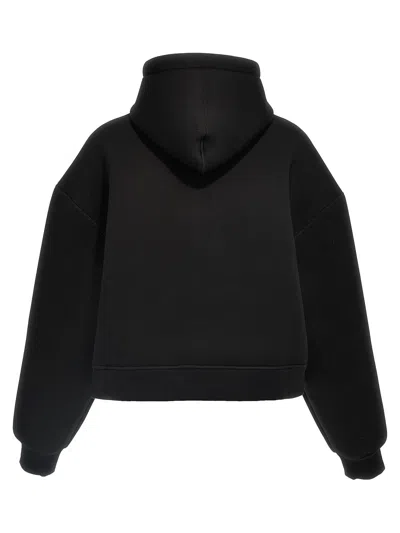 Wardrobe.nyc Black Bonded Hoodie
