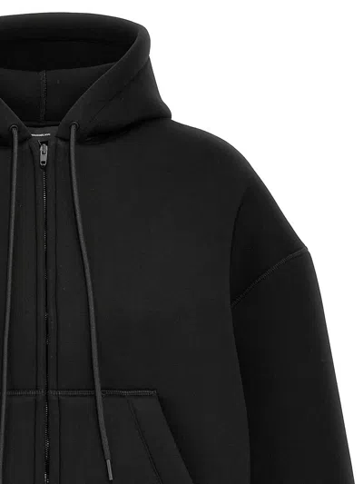 Wardrobe.nyc Black Bonded Hoodie