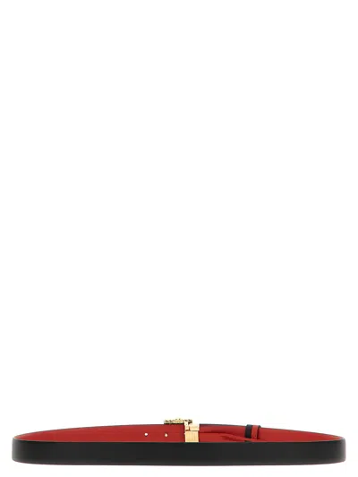 Ferragamo Black Reversible Belt