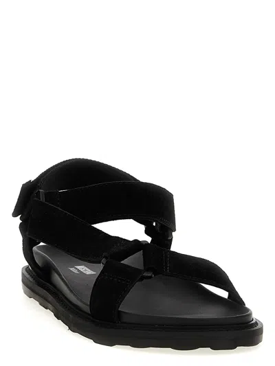 Moschino Sandals In Black