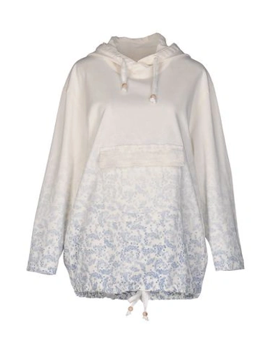 Band Of Outsiders Hooded Sweatshirt In Ivory