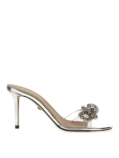 Mach&mach Mach & Mach 'stud Bow' Sandals