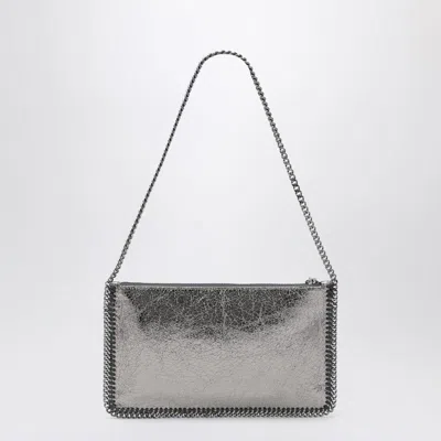 Stella Mccartney Falabella Pochette Bag In Silver
