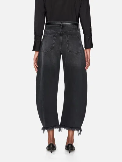 Frame The Bubble Crop High Rise Jeans In Limitless