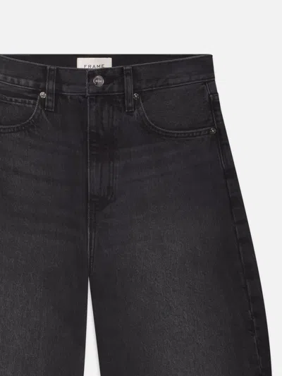 Frame The Bubble Crop High Rise Jeans In Limitless