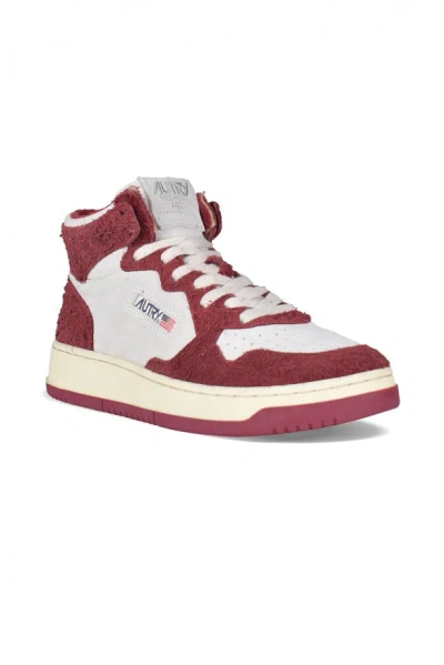 Autry Sneakers Medalist Mid In Suede Hair