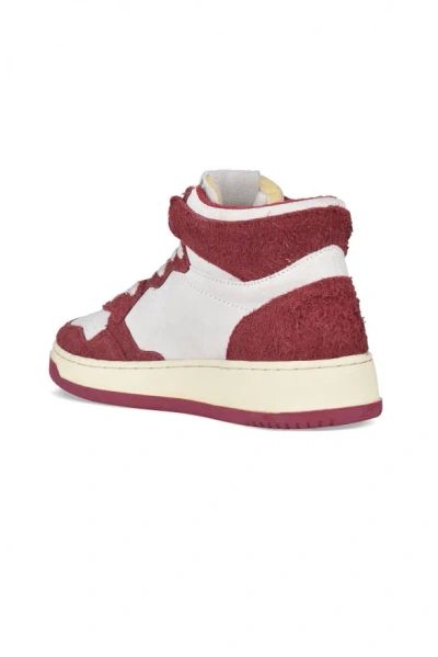 Autry Sneakers Medalist Mid In Suede Hair