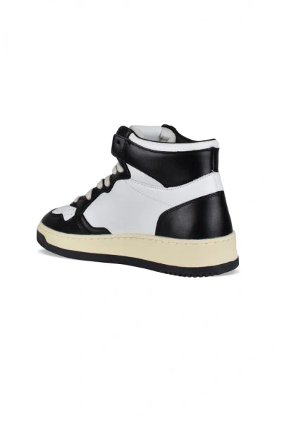 Autry Medalist Colour-block High-top Sneakers