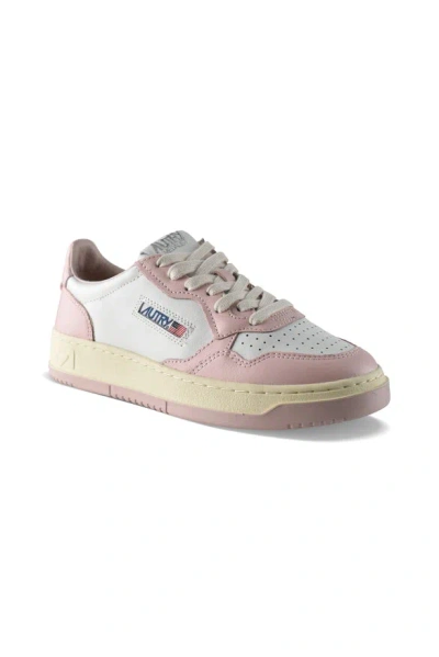 Autry Medalist Bi-color Leather Sneakers