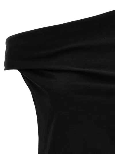 Dries Van Noten Off-the-shoulder Draped Cotton-jersey Top