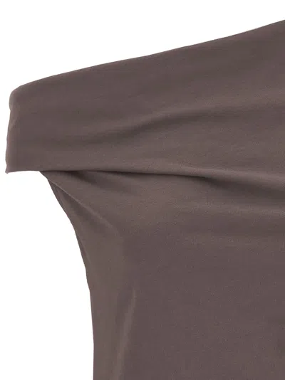 Dries Van Noten One-shoulder Top With Draped And Ruched
