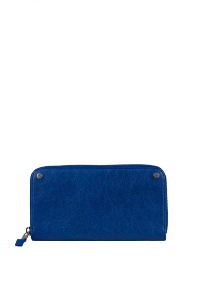 Balenciaga Women Wallet In Blue