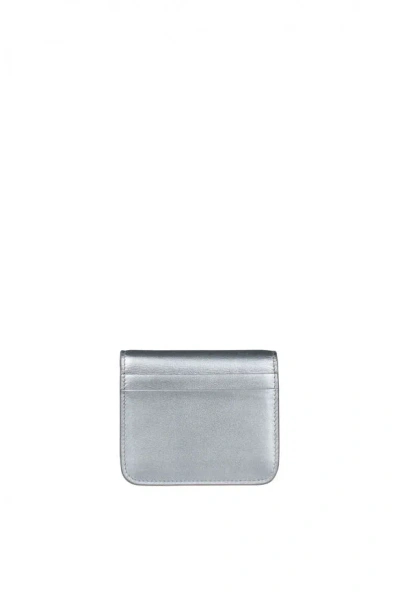 Balenciaga Women Wallet Cash Mini In Silver