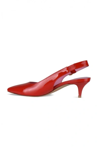 Balmain Eva Patent Leather Slingback Pumps