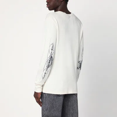 Basketcase Gallery White Cotton Crewneck Sweater