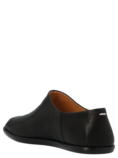 Maison Margiela Tabi Mules In Black