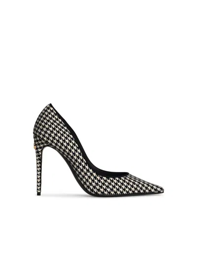 Dolce & Gabbana Houndstooth Pointed Toe Stiletto Heel Pumps