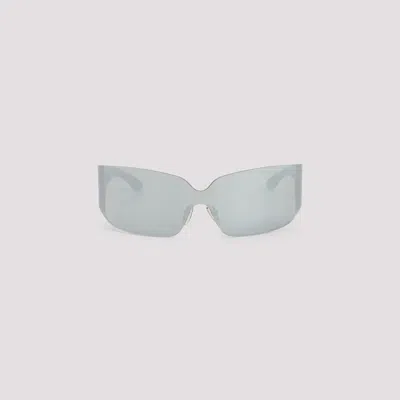Balenciaga Mono Square Sunglasses In Gray