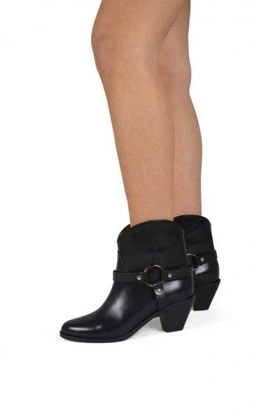 Francesco Russo Leather Boots