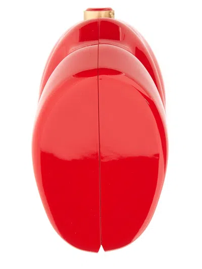 Cult Gaia Clutch Scrunch In Red