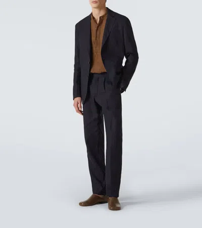 GARRET亚麻西装式外套