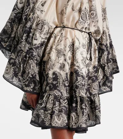 Zimmermann Rhiannon Lantern Mini Dress