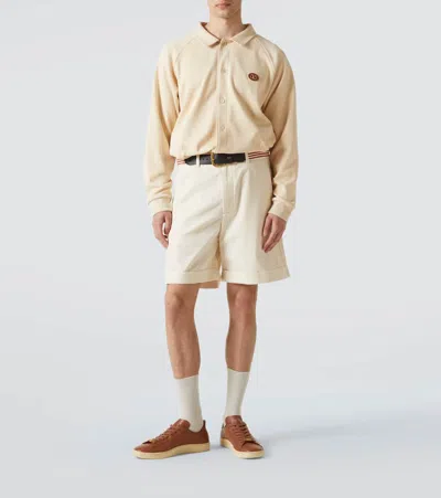 Valentino Garavani Royco Trainer In Nappa Calfskin In Tobacco