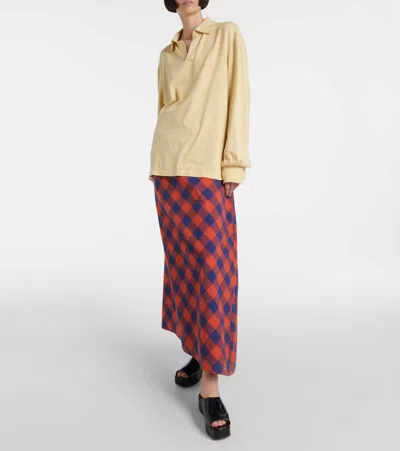 The Row 20mm Emi Flatform Patent Leather Wedges In Black