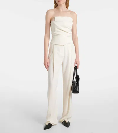 The Sei Wrap Bustier Top