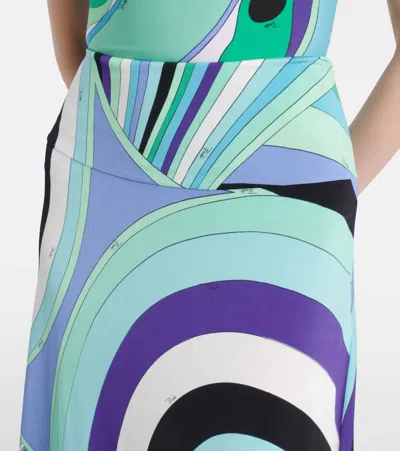 Pucci A-line Silhouette Midi Length Skirt