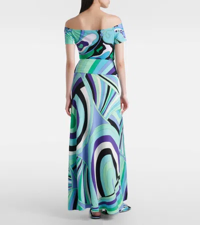 Pucci A-line Silhouette Midi Length Skirt