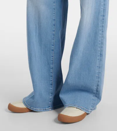 Frame Le Palazzo Jeans In Blue