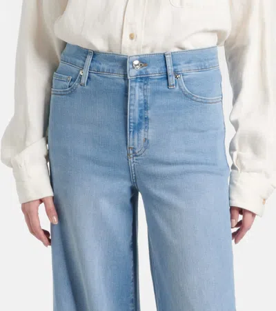 Frame Le Palazzo Jeans In Blue