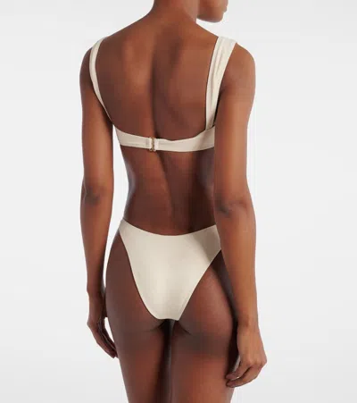 Same Spiral Bikini Bottoms In White