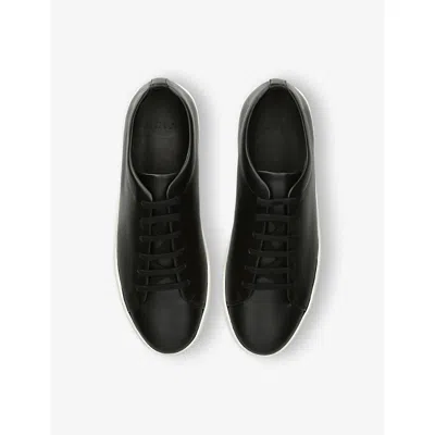Jak Royal Leather Sneakers In Black