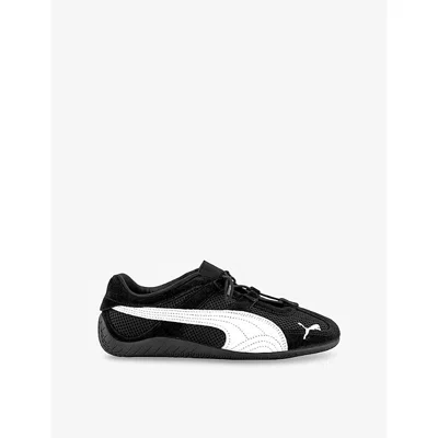 Puma Speedcat Og Logo Detailed Sneakers In Black