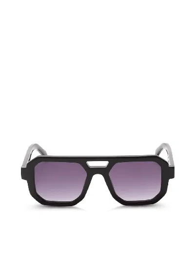 G.o.d Thirty Four Ii Black Sunglass With Grey