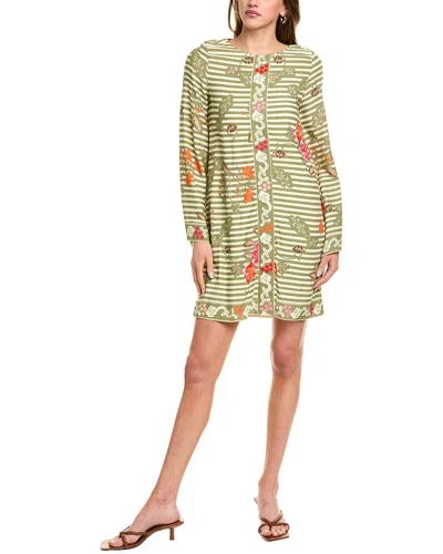 Garrie B Shift Dress In Green