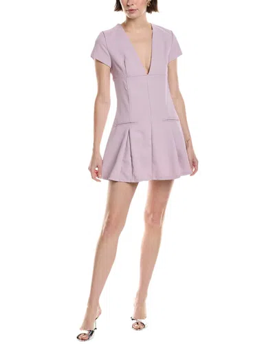 Hl Affair Mini Dress In Purple