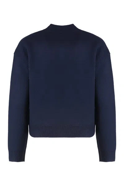 Apc A.p.c. Esther Virgin Wool Crew-neck Sweater
